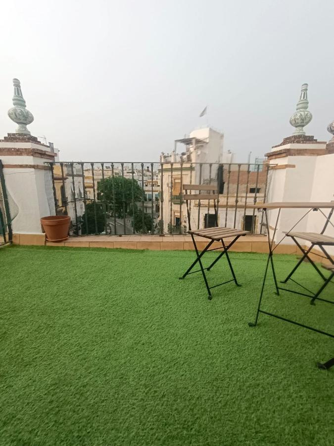 Apartamento Increible Atico Con Vistas Sevilla Exterior foto