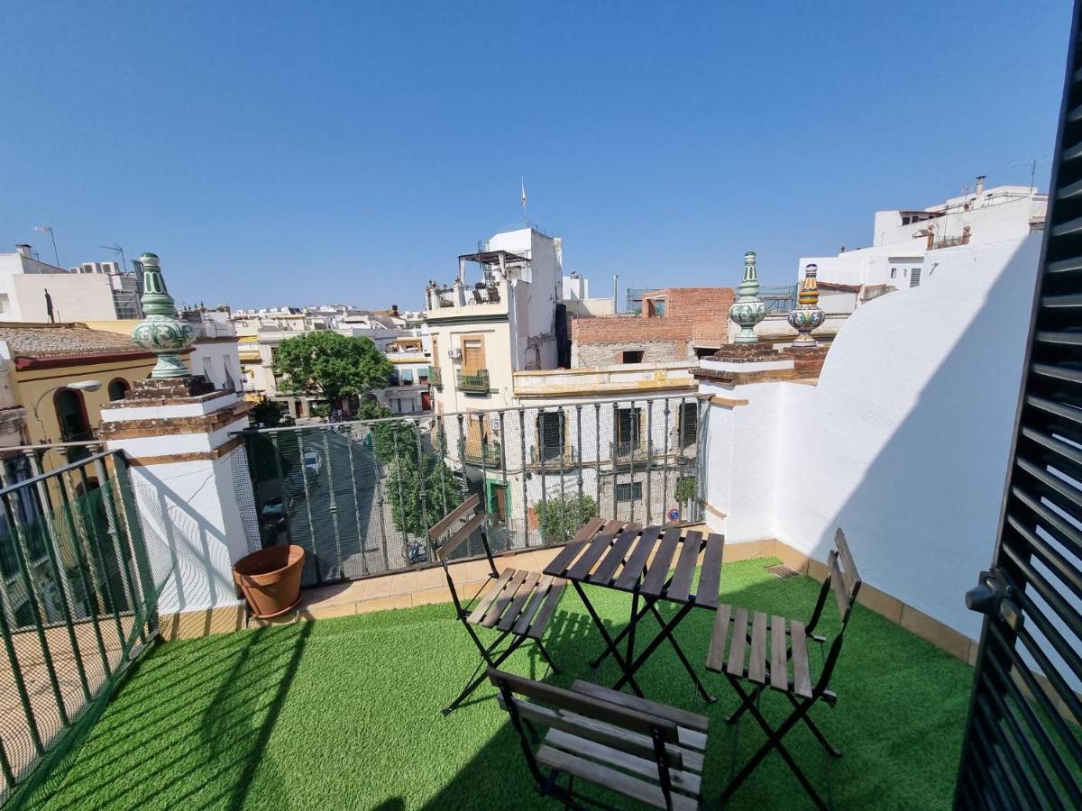 Apartamento Increible Atico Con Vistas Sevilla Exterior foto