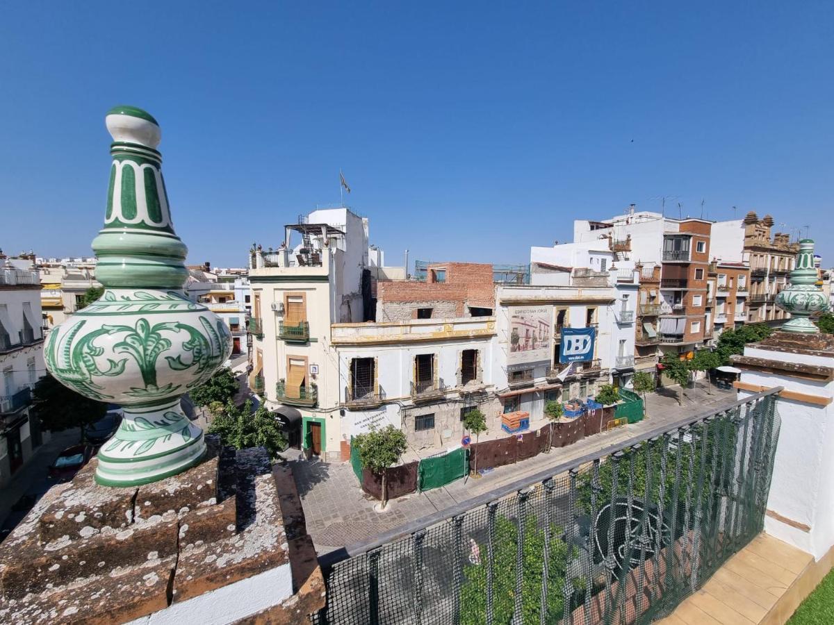 Apartamento Increible Atico Con Vistas Sevilla Exterior foto
