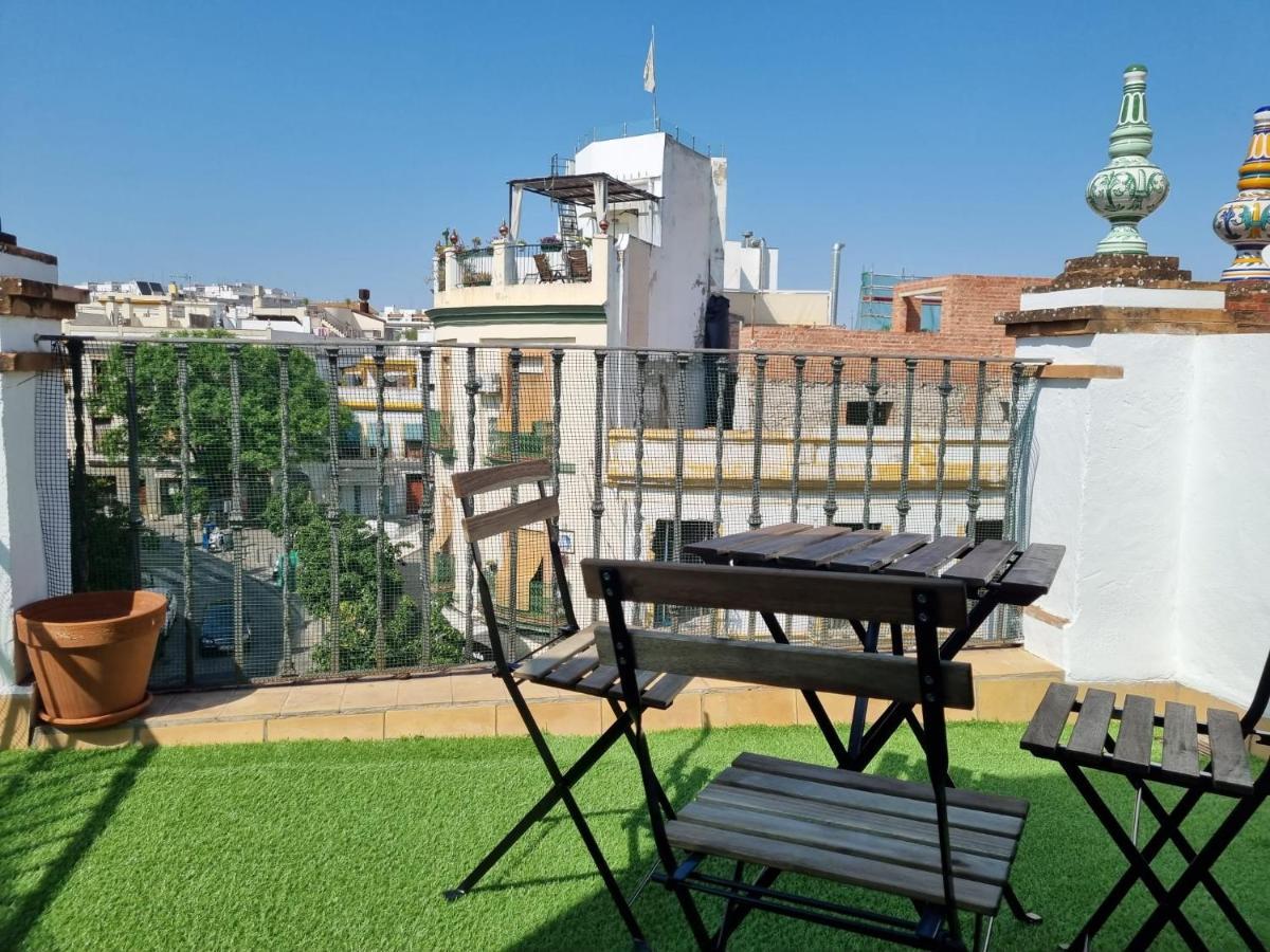 Apartamento Increible Atico Con Vistas Sevilla Exterior foto